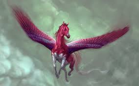 205 25 pferd tier säugetier. Roter Pegasus Pferd Kunstbild 1920x1200 Hd Hintergrundbilder Hd Bild