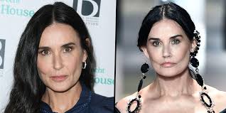 Demi moore, 58, is rumored to have had plastic surgery done on her face before she appeared on her debut runway walk on the fendi runway . Now Moore Is No Stranger To The World Of Fashion As She Started Out Her Career As A Model 22 Words