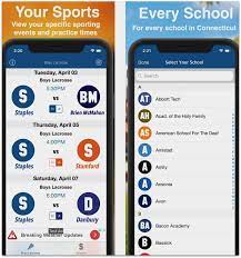 Android users can use their browser while our android app is in development! Ct Sports App 06880