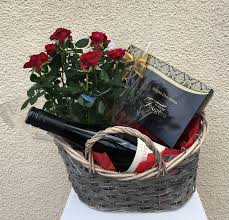 Check spelling or type a new query. Red Wine Rose Plant Chocolates Gift Basket