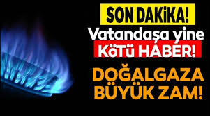 Botaş internet sitesinde ekim ayına ilişkin doğalgaz satış tarifesini yayımladı. Dogalgaza Bir Ay Icinde Ikinci Buyuk Zam Gazikent27