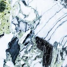 White Cliff Beautiful White Background With Green And Blue Veins And Accents Marble Granite Stone Dreamhouse York Stone Green Veins Blue Marble