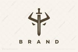 Sword Bull Logo Bull Logo Security Logo Logo Branding Identity