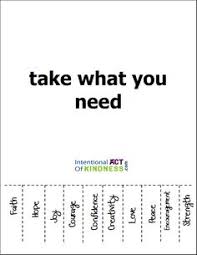 Clarity of communication is the goal, not a specific number of fonts. 35 Take What You Need Posters Ideas Take What You Need Random Acts Of Kindness Positivity