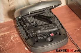 It comes in red and black combination and is one of the best bedside guns safe in the category. Hornady Rapid Safe 2700 Secure And Accessible Range Hotrange Hot