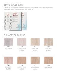 Wella Color Charm Blondes Get Even Wella Color Charm