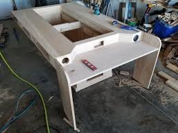 Plans Only Game Table With Screen Board Game Table Gaming Table Diy Table Games