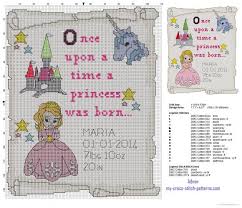 Go cross stitch crazy with our huge selection of free cross stitch patterns! Birth Record Baby Cross Stitch Pattern A Princess Was Born Free Cross Stitch Patterns Simple Unique Alphabets Baby Baby Cross Stitch Patterns Cross Stitch Patterns Cross Stitch