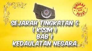 Tingkatan 5 sejarah bab 1 : Sejarah Tingkatan 5 Kssm Bab 5 Pembentukan Malaysia Bahagian 2 Rujukan News
