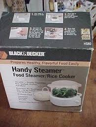 Black And Decker Handy Steamer Hs80 Replacement Parts Black Decker Hs80 Handy Steamer Rice Cooker Steamer Recipes Flavorful Recipes Rice Cooker