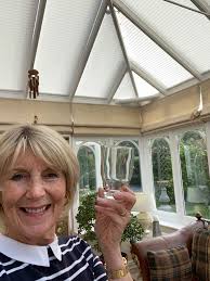 Cloudy glasses means either limescale which can be removed with vinegar or,  as in my case a poor quality glass has been damaged by the dishwasher. Rub  over a smear of coconut