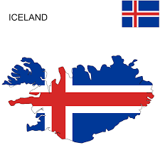 Iceland Iceland Flag Map Iceland Flag Flag Drawing Flag