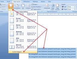 Cara Menciptakan Landscape Pada Halaman Tertentu Saja Di Msword