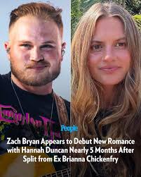 🔗: peoplem.ag/3DnYuEQ Zach Bryan appears to have a new love in his life.  On Tuesday, March 11, the country star shared a post to his Instagram  Stories featuring Hannah Duncan nearly five