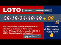 Loto® c'est 3 tirages par semaine à 2 millions d'euros minimum. Video Tirage Du Soir Keno Gagnant A Vie Du 28 Decembre Loto 28 Decembre 2019 Shotoe