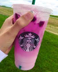 Mango Dragonfruit Refresher With Coconut Milk Mangodragonfruit Secret Starbucks Drinks Starbucks Secret Menu Drinks Starbucks Recipes