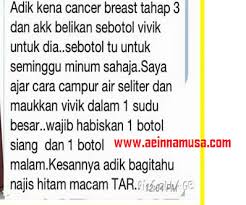 Kanker payudara adalah sel kanker yang berkembang dari jaringan payudara. Vivix Pilihan Pesakit Kanser 12 Testimoni Sembuh Kanser Aeinna Musa