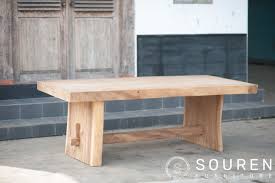 Baumstammtisch Mit Holzlbeinen Sourenfurniture Teakmoebel Teakholland Teakfurniture Teak Hochwertige Mobel Haus Deko