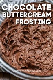 Chocolate Buttercream Frosting Is Deliciously Rich Creamy And Is So Easy To Chocolate Icing Recipes Easy Chocolate Icing Recipe Chocolate Butter Icing Recipe