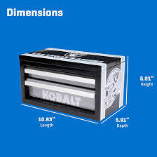 Kobalt Mini Toolbox Las Vegas Raiders Lowes.com