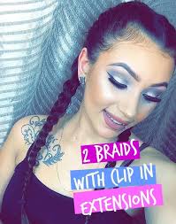 3.6 out of 5 stars. 2 French Braids With Clip In Extensions Baby Hair Tutorial Hair Extensions Tutorial Clip In Hair Extensions Clip In Extensions