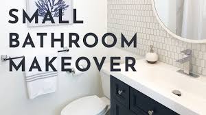 Beautiful blue bathroom by sebring design build you heard it right, 2021 trends are finally here! Small Bathroom Makeover Diy Smashing Diy Design