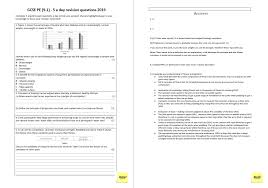 5 A Day Practice Exam Questions For Gcse Pe 9 1 Aqa Teachwire Teaching Resource