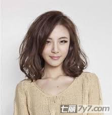 Messy Curl Bob Medium Length Hair Styles Asian Hair Thick Hair Styles