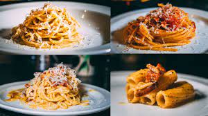 Four Pastas From Stanley Tucci Searching For Italy | Cacio E Pepe, Gricia,  Carbonara & Amatriciana - Youtube