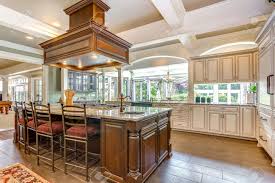 Maybe you would like to learn more about one of these? Stunning Kitchen Room Design With Large Bar Style Island And Stock Photo Picture And Royalty Free Image Image 108106289