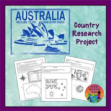 Students Create A Notebook As They Research Australia S Geography And Culture Research Projects Geography For Kids Social Studies Elementary