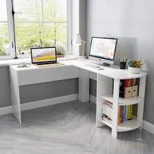 4.7 out of 5 stars 2,105. White L Shaped Computer Desk Corner Table Workstation Home Office Furniture Ebay
