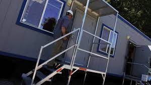 Add： fengxiugang industrial zone, huangqi bichong, nanhai dist., foshan, guangdong, china (mainland) current location: Fortress Osha Universal Aluminum Stair System Commercial Platform Stairs Aluminum Stairs Osha Stairs Stair Temporary Stairs