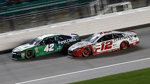 Did any of you get to see nascar race hub and those predictions today? Kyle Larson Ryan Blaney Drop From Kansas Contention Nascar Com