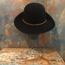 Pin By Traviswalker On Shop Tramps Thieves Black Wool Hat Felt Cowboy Hats Wool Hat