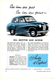 1953 Austin A30 Seven Aussie Original Magazine Advertisement Classic Cars British British Cars Australian Cars