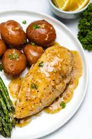 Place the lid on in the locked position and turn the vent to the sealed position. Lemon Garlic Instant Pot Chicken And Potatoes The Recipe Well