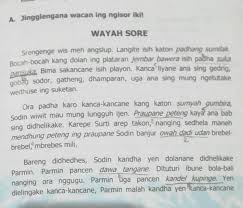 Sebagai orang jawa, penting bagi anda mengenal bahasa jawa. Tembung Tembung Kang Kacithak Miring Ing Wacandhuwur Golongna Manut Jinise Tembung Brainly Co Id