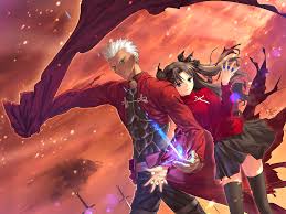 Anime Fate Stay Night Unlimited Blade Works Rin Tohsaka Archer Wallpaper Fate Stay Night Fate Stay Night Rin Stay Night