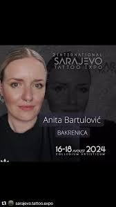 Anita Bartulović BAKRENICA Brutal Ink @bakrenica_tattoo_split Split 🇭🇷  ▫️@sarajevo.tattoo.expo #sarajevotattooexpo #sarajevotattooexpo2024  #sarajevotattooexpoteam #sarajevoexpo ...