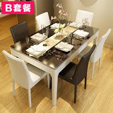Nordic modern minimalist luxury marble dining table and chair combination small apartment household dining tables with chairs. Buy Tempered Glass Dining Table Dinette Combination Of Small Apartment Minimalist Dining Table Dining Table Dining Tables And Chairs Modern Dining Table Sets Child In Cheap Price On Alibaba Com