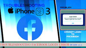 How To Fix Facebook Login Error On Iphone Se 3 2022