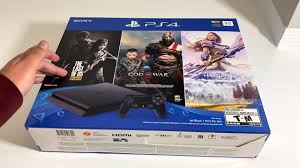 Ps4 Slim 1tb With 3 Games Unboxing Playstation 4 Black Friday Bundle Youtube