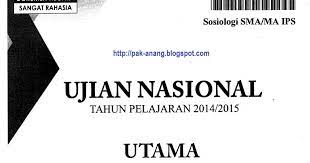 Baiklah.lanjut ke soal unbk sosiologi beserta jawaban dengan materi mengenai konsep dan objek kajian sosiologi, seperti: Berbagi Dan Belajar Naskah Soal Un Sosiologi Sma 2015 Paket 1