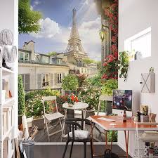 Hay de distintos tamaños, colores y formas: Fototapeten Eine Terrasse In Paris 0 Fototapete Pariser Zimmer Tapeten