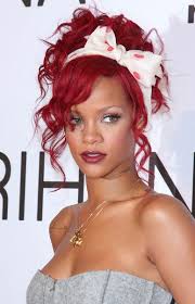 How To Dye Your Hair Red Rihanna Red Hair Rihanna Hairstyles Hair Styles