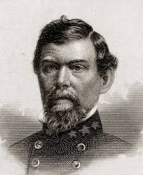 General Cavalry of the Confederacy WILLIAM HARDEE 1865 engraving O'Neill  sculp