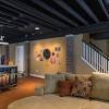 Transforming your basement into a living space doesn't have to be an expensive task. 1