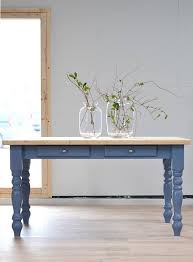 Farmhouse Table Dining Table Farmhouse Pine Table Kitchen Painted Farmhouse Table Chalk Paint Dining Table Chalk Paint Dining Room Table