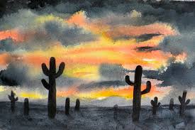 Easy watercolor paintings cactus easy watercolor cactus paintings for kids easy watercolor cactus at night painting easy watercolor paintings for beginners cactus. Beginner S Watercolor Painting Guide Supplies Steps And Techniques Feltmagnet